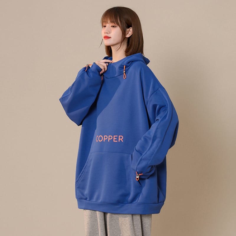 [Fujiiman Series]★Parker★ 3color Unisex Men's Women's Hooded Large Size Black White Blue