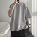 Load image into Gallery viewer, [PLQV Series] ★Short sleeve T-shirt★ 3color tops T-shirt unisex men's gray black white
