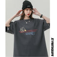 Load image into Gallery viewer, [Wrzb Series]★T-shirt★ Tops 5color Unisex Men's Butterfly Red Gray Black Blue Brown Easy to match
