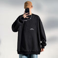 Load image into Gallery viewer, [BIGEMAN Series] ★Tops★ 2color Unisex Men's Large Size Round Neck Black White Alphabet
