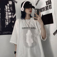 Load image into Gallery viewer, [MGJM Series]★T-shirt★ 2color Tops Short Sleeve T-shirt Unisex Men's Black White Harajuku Style Unique ML XL
