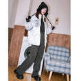 Load image into Gallery viewer, [Kokaisha---Shinkyo Series] ★China style coat★ Cotton coat Winter coat Black Black White
