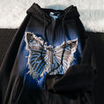 Load image into Gallery viewer, [APWSTUDIO Series] ★Outer★ 3color Parka Butterfly Unique Unisex Men's Cotton Black White Gray
