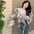 Load image into Gallery viewer, [XIXIBI Series]★Blouse★ Tops, Floral pattern, Improves temperament, Women's fashion, Easy to match, Cute
