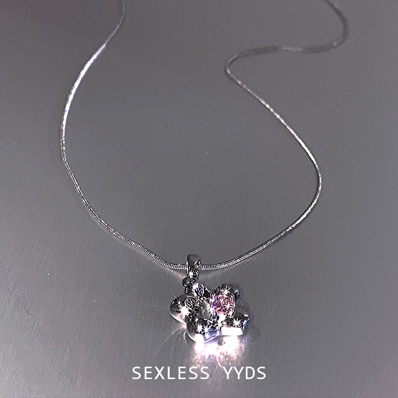 [yyds genderless series] ★Necklace★ Accessories, ladies, flowers, cute, improves temperament, dates, commuting