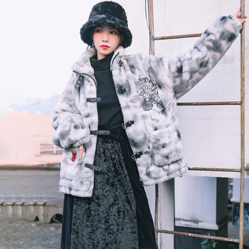 [Old Monster---Torako Series] ★Chinese style coat★ Winter coat, thick and warm, Chinese clothes, original, easy to match