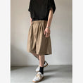 Load image into Gallery viewer, [AIMAKOU Series] ★Shorts★ Shorts 3color Unisex Men's Elastic Waist Black Brown Blue
