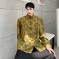 Load image into Gallery viewer, [Illustrated series] ★Chinese style shirt★ 2color floral pattern tops Chinese clothes easy to match ML XL casual
