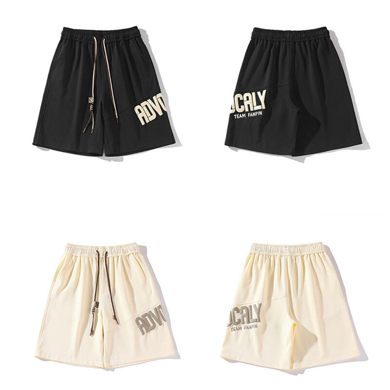 [BIGEMAN Series] ★Shorts★ 4color Bottoms Short Length Pants Unisex Men's Large Size Black Green Beige Brown