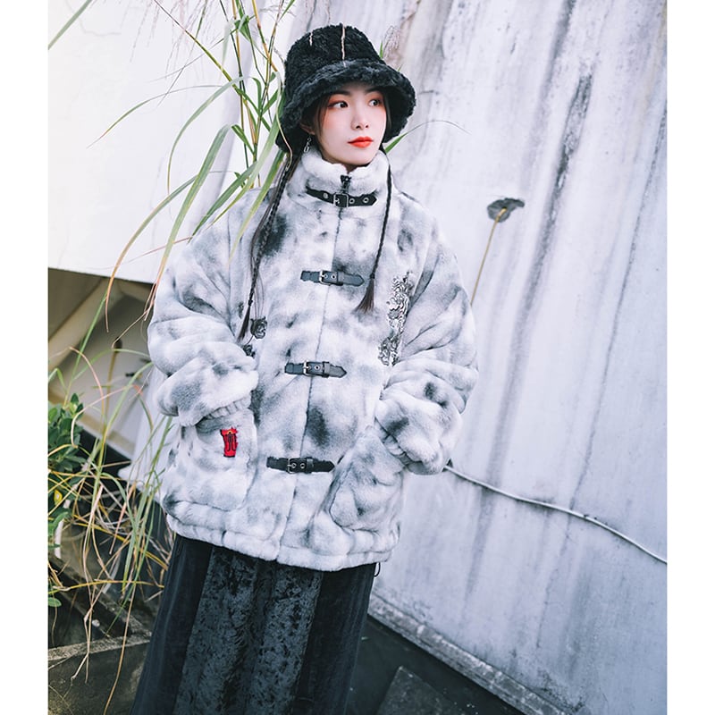 [Old Monster---Torako Series] ★Chinese style coat★ Winter coat, thick and warm, Chinese clothes, original, easy to match