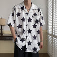 Load image into Gallery viewer, [Illustrated Series]★Shirt★ 2color Tops Star Print Fashion Unisex Men's Summer Clothes Cute Short Sleeve
