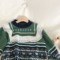 Load image into Gallery viewer, [Makimakiya Series] Super cute sweater, green, free size, round neck, long sleeves
