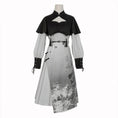 Load image into Gallery viewer, [Kaede bamboo --- Seinenyu series] ★Chinese style dress★ Fake layered Chinese clothing cute print retro
