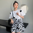 Load image into Gallery viewer, [Left Sister Series] ★One Piece★ Panda Super Cute Loose Round Neck Short Sleeve Short Length Switchable
