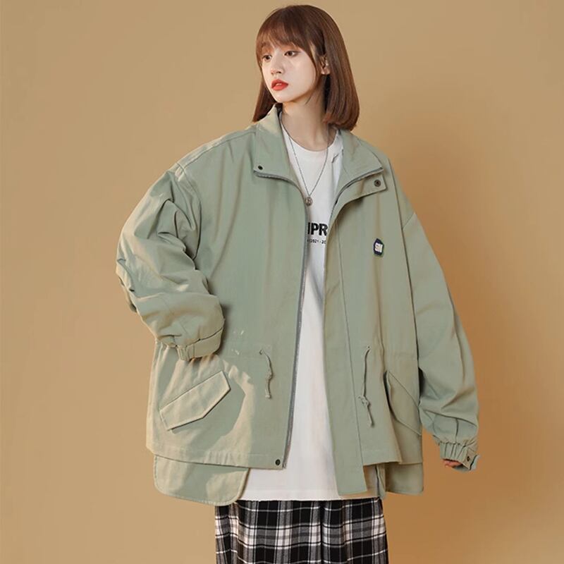 [CHAOMEICHEN Series] ★Jacket★ Outerwear 4color Unisex Men's ML XL 2XL Casual Blue Black Green Brown