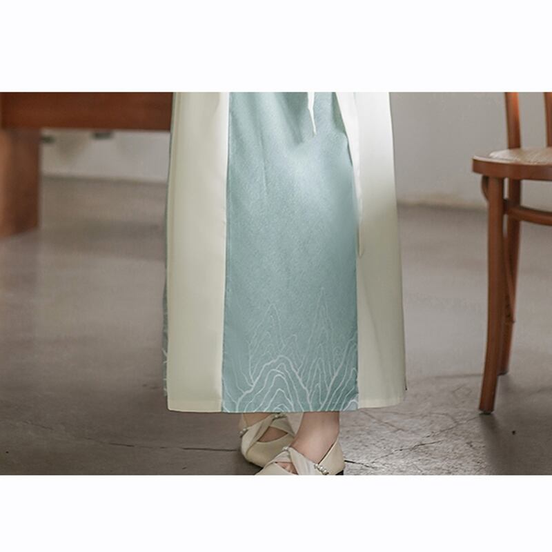 [BABA Series]★China style skirt★Bottoms Window skirt Chinese elements Chinese clothing skirt Color scheme Easy to match