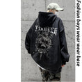 Load image into Gallery viewer, [Wong Port Series] ★Parker★ Tops Unisex Men's Skull Large Size Cool Harajuku Style
