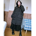 Load image into Gallery viewer, [Kokaisha --- Fine Rakuten Series] ★Down Coat★ 2color 90% Down Winter Coat Warm Purple Black
