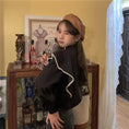 Load image into Gallery viewer, [KEKE series] ★Tops★ 2-color blouse shirt with design, cute, beige, black, easy to match
