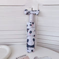 Load image into Gallery viewer, [RUNYU Series]★Umbrella★ Tri-fold umbrella, rain & sunny, 8 ribs, dual use, manual & jump, rainy season, rainproof soup, sun protection, panda pattern
