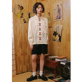 Load image into Gallery viewer, [Yangji Dream Series]★Shirt★ Tops Embroidery Original Retro Temperament Enhancement Long Sleeve Shirt Floral Pattern SM
