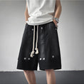 Load image into Gallery viewer, [NANSHI Series] ★Shorts ★Shorts Stylish Casual Unisex Men's Black Cool
