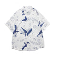 Load image into Gallery viewer, [ZENGDASHEN Series]★Shirt★ Tops 2color Unisex Men's Animal Pattern Shark Sea White Blue
