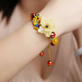 Load image into Gallery viewer, [Seven Colored Unnan Series]★Bangle★ Bracelet Women's Accessories Ethnic Style Yellow Yellow
