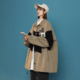 Load image into Gallery viewer, [Fujiiman Series] ★Jacket★ Outerwear 3color switching Unisex Unique black green brown
