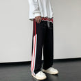 Load image into Gallery viewer, [BIGEMAN Series] ★Casual Pants★ 2color Bottoms Trousers Unisex Men's Sports Style Vertical Stripes Striped Pattern
