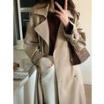 Load image into Gallery viewer, [ZHENMANZI series] ★Trench coat★ 2color long length coat outerwear for improving temperament, commuting, dating
