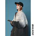 Load image into Gallery viewer, [CHAOMEICHEN Series] ★Jacket★ 2color outer denim jacket unisex men's color scheme blue black
