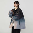 Load image into Gallery viewer, [GEBOXUAN Series] ★Jacket★ 2color outerwear unisex men's large gradation loose cool
