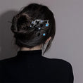 Load image into Gallery viewer, [yyds genderless series]★China style hair ornament, hairpin, 1 piece★2color black or silver ladies accessories, easy to match, cute
