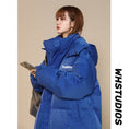 Load image into Gallery viewer, [Suikoishi Series] ★Winter coat★ Cotton coat outerwear 4color Unisex Men's Thick Warm Simple Easy to match
