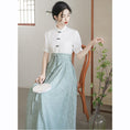 Load image into Gallery viewer, [EQD Series]★Chinese style shirt★ Tops, short sleeve shirts, Hanfu tops, summer clothes, simple, easy to match
