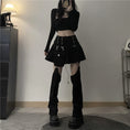 Load image into Gallery viewer, [Style Series] ★Skirt + Pants Tube★ Bottoms Unique Black Black Fashion Slimming SML XL
