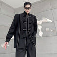 Load image into Gallery viewer, [WENYI Series]★China style jacket★ 2color outerwear, unisex, men's, photography, dating, commuting, cool
