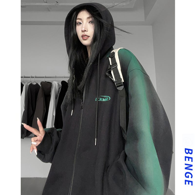 [BENGE Series]★Jacket★ 3color Outer Parka Unisex Men's Black Coffee Color Apricot