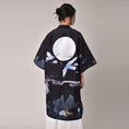 Load image into Gallery viewer, [PINZHI Series]★China style happi coat★ Tops 2color Unisex Men's Large Size Crane Thin Fireworks Festival
