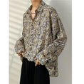 Load image into Gallery viewer, [AIMAKOU Series] ★Floral Pattern Shirt★ Tops Print Long Sleeve Shirt Retro Thin ML XL 2XL 3XL
