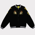 Load image into Gallery viewer, [Forever series]★China style outerwear★2color Black or red Dragon embroidered Dragon Dragon crest Stadium jacket Jacket Sukajan
