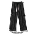 Load image into Gallery viewer, [BIGEMAN Series]★Casual Pants★ 2color Bottoms Trousers Unisex Men's Suede Black Coffee Color
