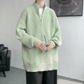 Load image into Gallery viewer, [Leonbinno Series]★Sweater★ 3color Knit Tops Unisex Men's Large Size Black Green Brown
