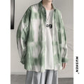 Load image into Gallery viewer, [Mushin Series]★Shirt★ 2color Black or Green Tops Print Fashion Stylish Large Size
