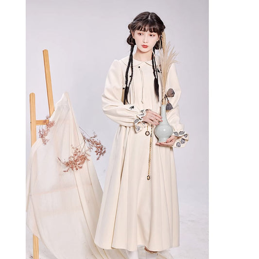 [Ikenatsu---Hatsuha Series] ★Chinese style dress★ With belt, Chinese clothes, improved Chinese clothes, Chinese elements, cute, improves temperament