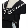 Load image into Gallery viewer, [Hanayu Poetry Series] ★China style setup★ Tops + skirt sailor suit JK style 2 piece set cute
