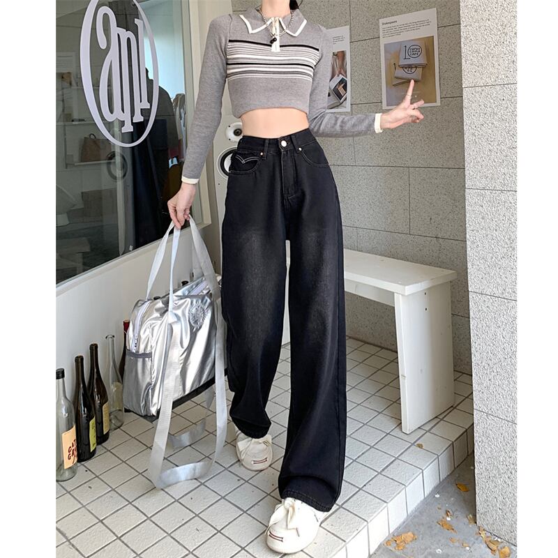 [XIAOZHAINI Series]★Denim Pants★ 2color Bottoms Trousers Ladies Fashion Stylish S M L XL