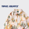 Gallery viewerに画像を読み込む, 【TRAVEL ISSUANCEシリーズ】★シャツ★ 長袖シャツ トップス 男女兼用 メンズ レトロ 可愛い イエロー プリント
