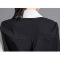 Load image into Gallery viewer, [0246 series]★Shirt★ 2color tops fake layered simple black white easy to match
